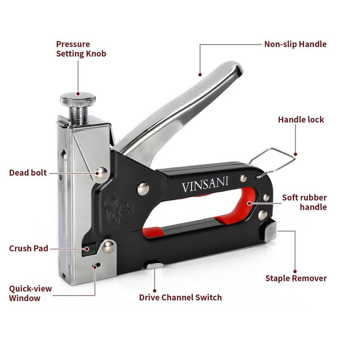 VINSANI HEAVY DUTY STAPLE GUN 0008253