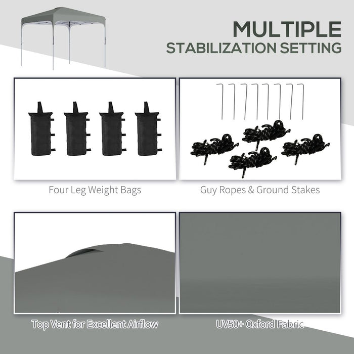 Premium 3x3M Pop Up Gazebo - Foldable Canopy Tent, Carry Bag+4 Legs - High Quality & Easy Setup