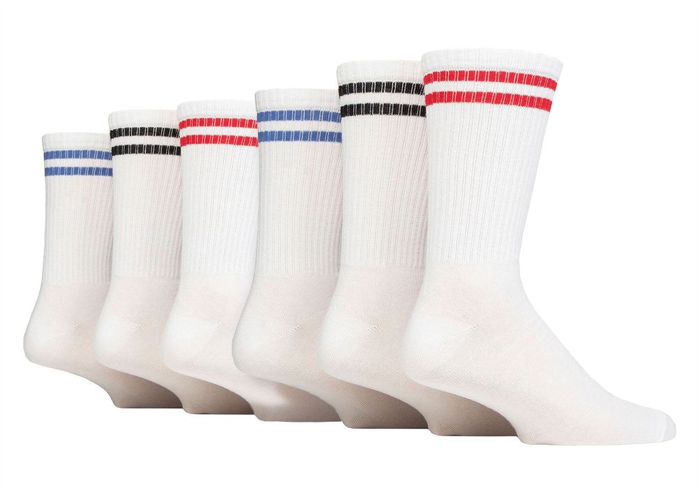 6PK - Wildfeet Sports Socks - 144 Single Cylinder