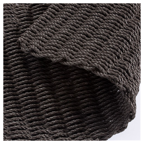 Didsbury Braided Polypropylene 55x100cm Slate Doormat
