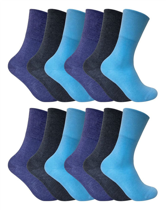 12 PAIRS Ladies Thermal Diabetic Socks