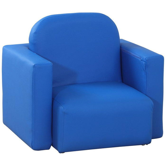 Premium Kids Mini Sofa & Chair Set | 2-in-1 Table & Armchair | Ideal for Girls & Boys | HOMCOM