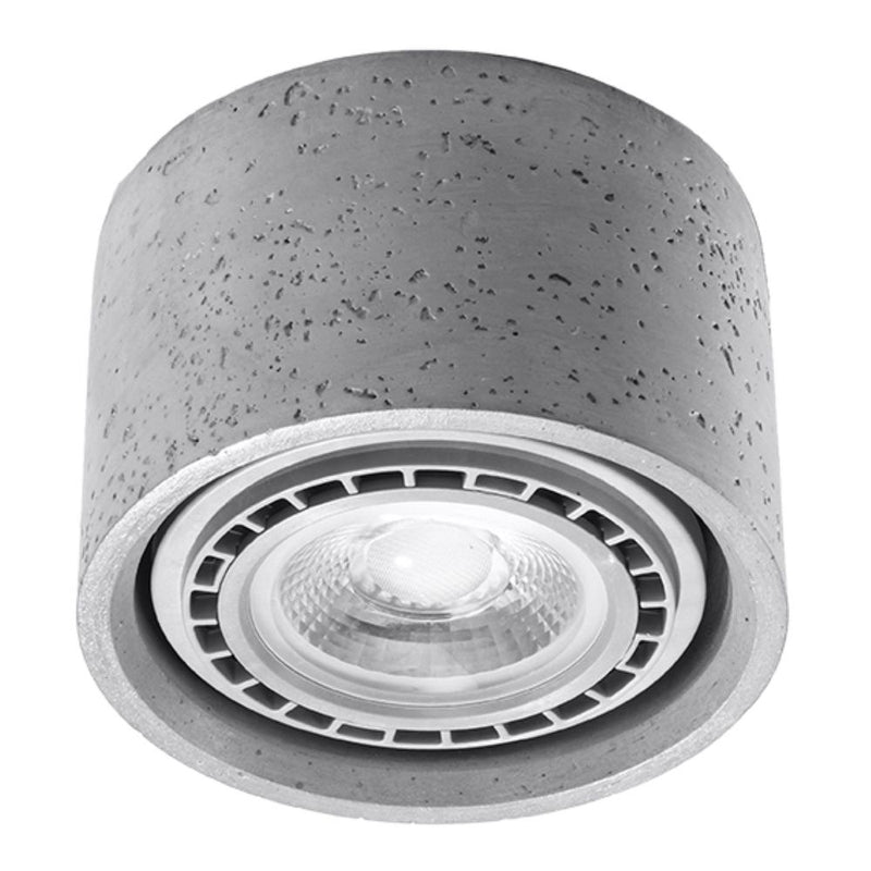 Industrial Concrete Ceiling Lamp - High-Quality and Stylish GU10 Design