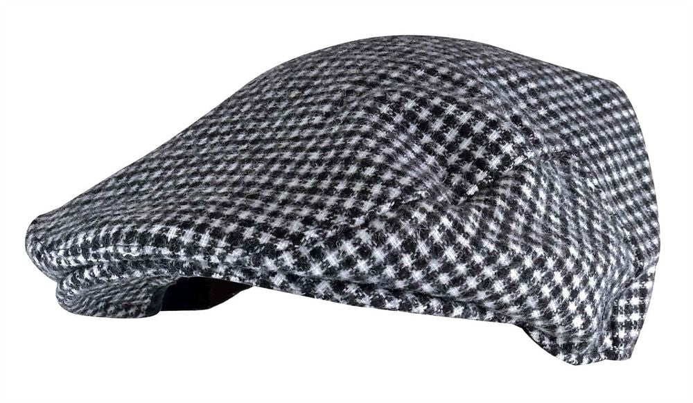 Mens Traditional Flat Cap: Stylish Quilted Lining, Folds for Easy Storage, Available in 58cm and 60cm