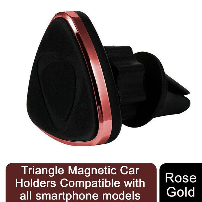 Triangle Magnetic Car Holders Compatible with All Smartphone Models