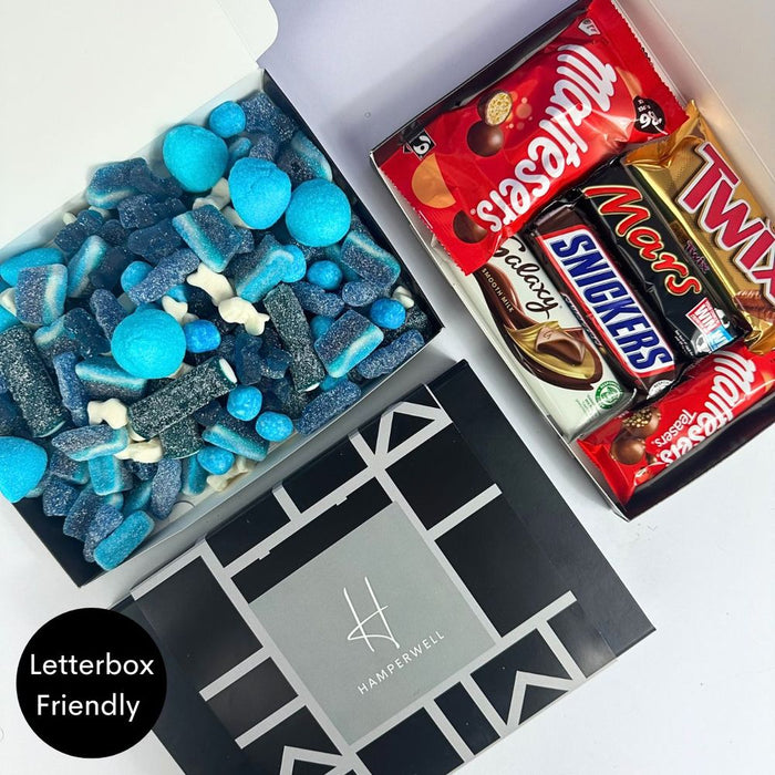 Blue Sweets Letterbox Gift Hamper