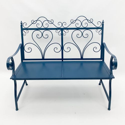 116CM BLUE BENCH