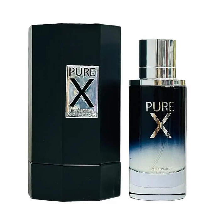 Pure X Eau De Parfum Spray 100ML By Fragrance London - Aromatic-Woody Unisex Perfume