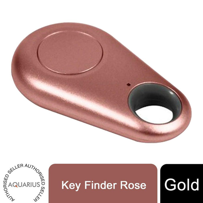 Aquarius Key Finder Anti-Lost Alarm, GPS Last Location Finder, Rose Gold