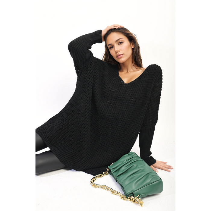 Rebecca Oversized Chunky Knitted Jumper