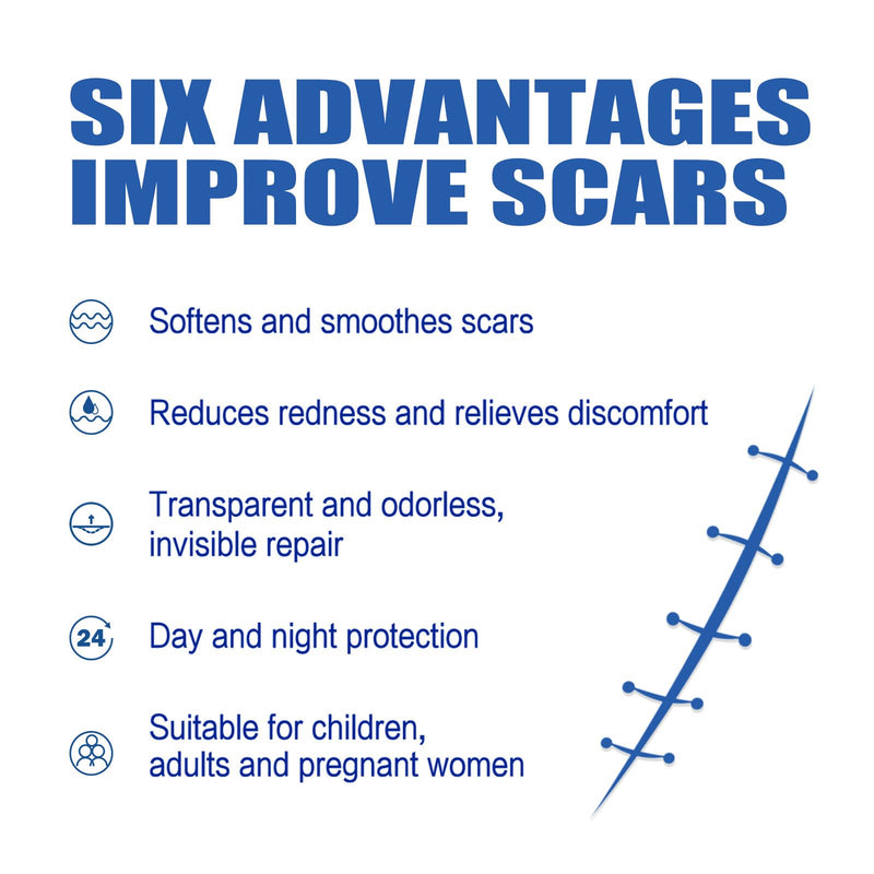 URABOS Scar Cream & Silicone Gel for Surgical Scars – Fragrance-Free, Gentle & Nourishing (1pcs)