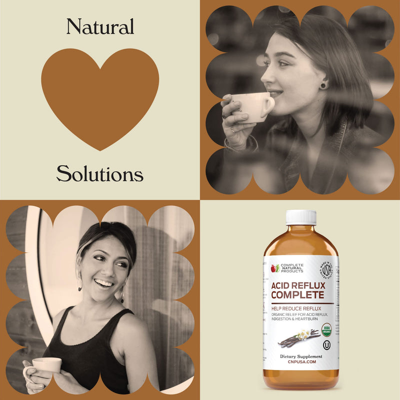 Acid Reflux Complete 8oz – Organic Liquid Heartburn Relief | Complete Natural Products