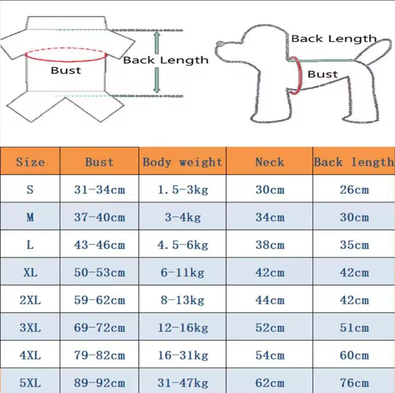 USA Waterproof Dog Coat