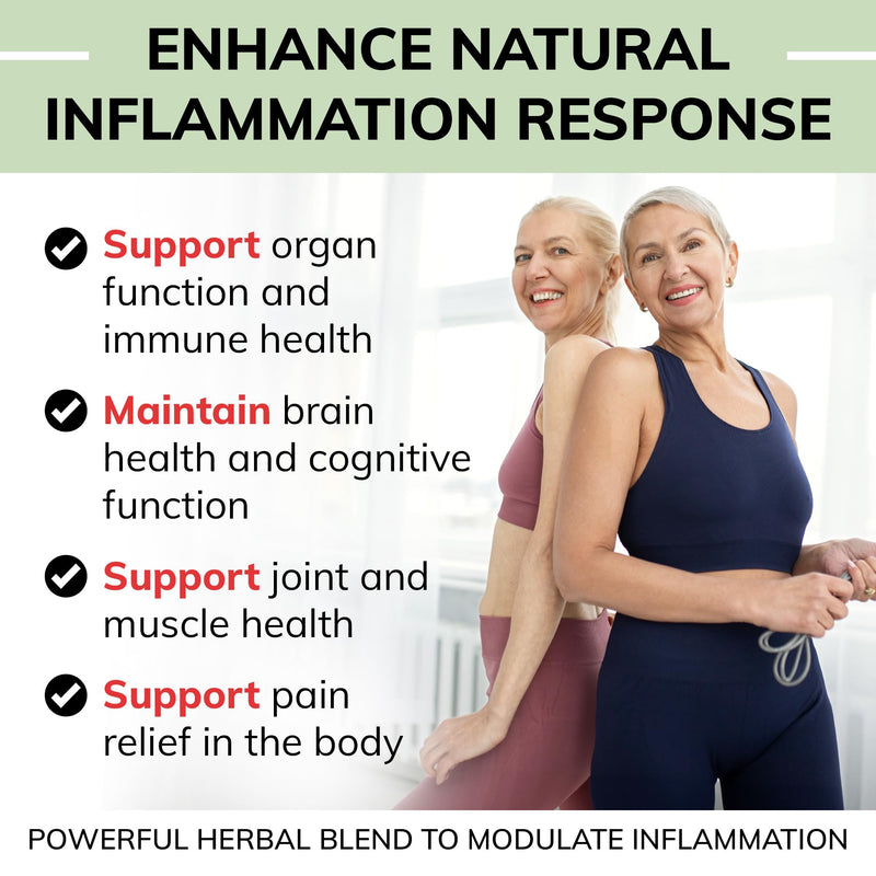 USDA Organic Inflammation Support – Turmeric Curcumin, Boswellia, Ginger Drops