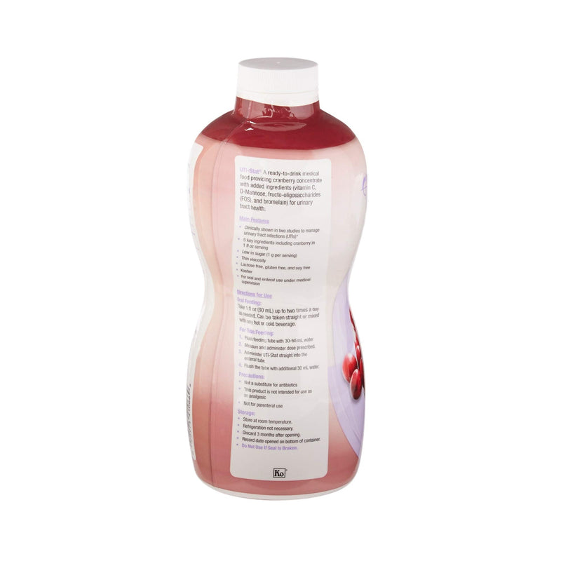 UTI-STAT Medical Food for Urinary Tract Health – Cranberry Flavor, 30 fl oz