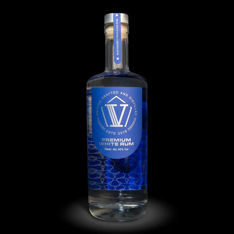 "V" Premium White Rum, 70cl