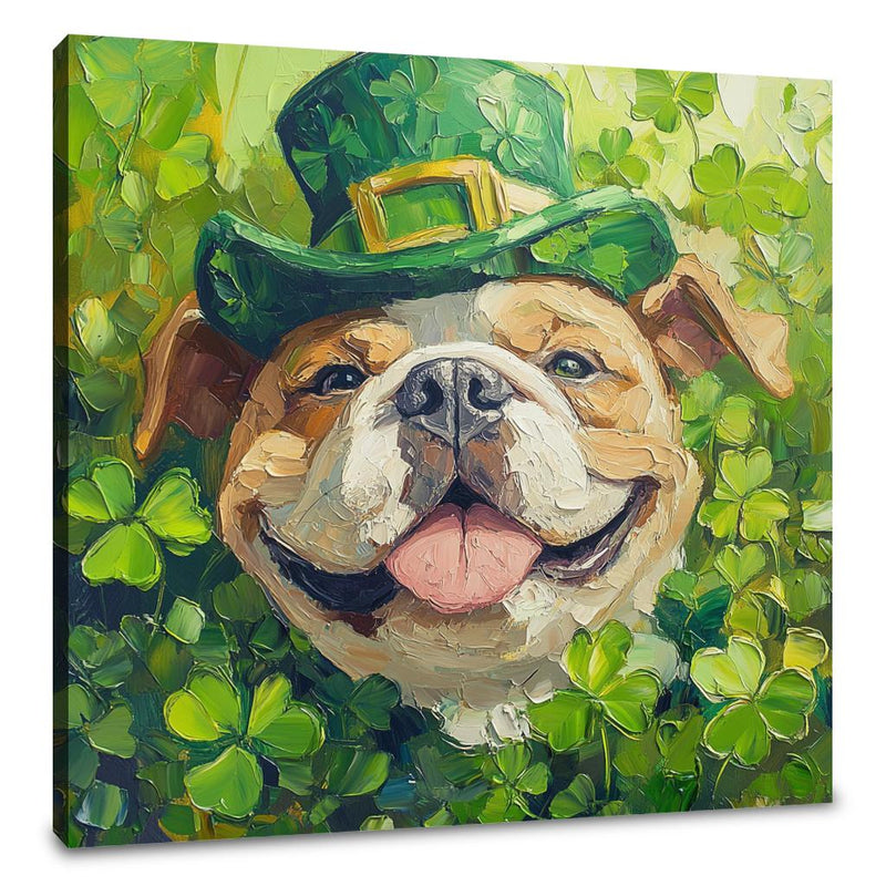 Bulldog's Lucky Canvas