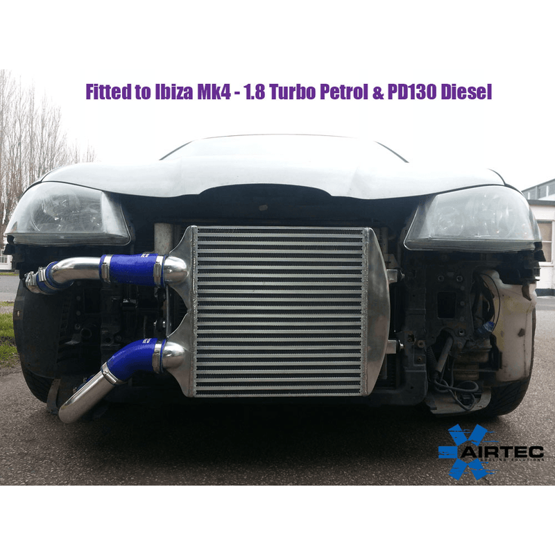 AIRTEC INTERCOOLER UPGRADE FOR SKODA FABIA VRS, SEAT IBIZA MK4 AND VW POLO 1.9 PD130 DIESEL