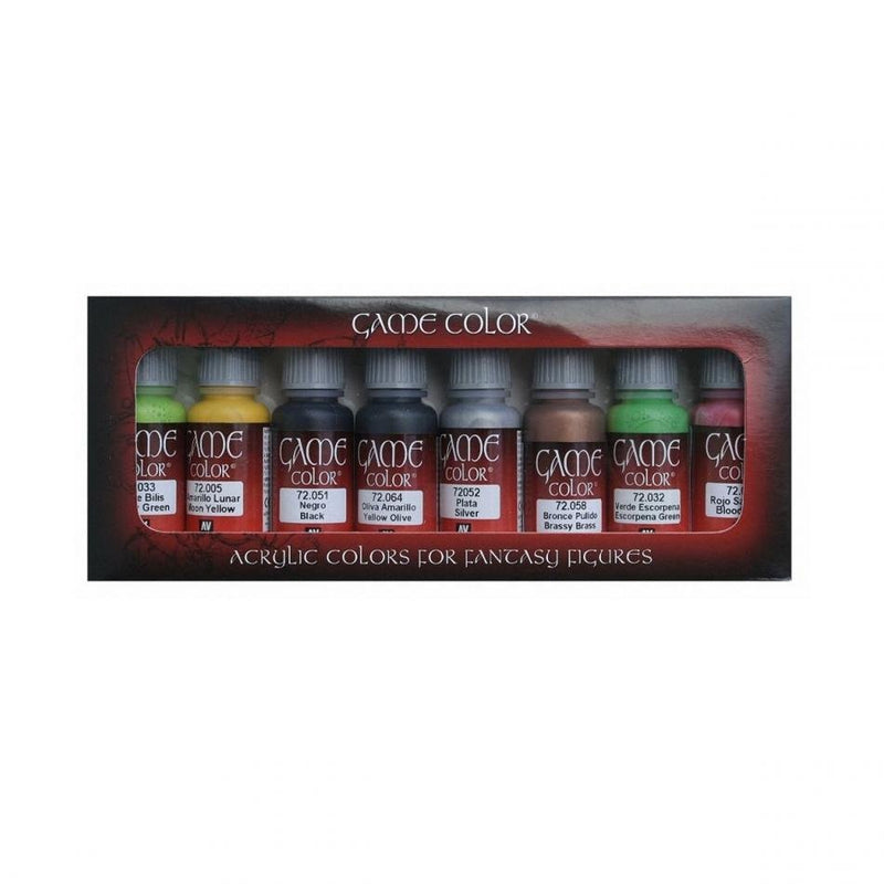 Vallejo Game Color - Orc & Goblins Colour Set (8)