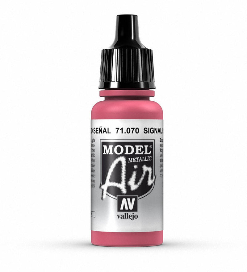 Vallejo Model Air - Signal Red (Metallic)