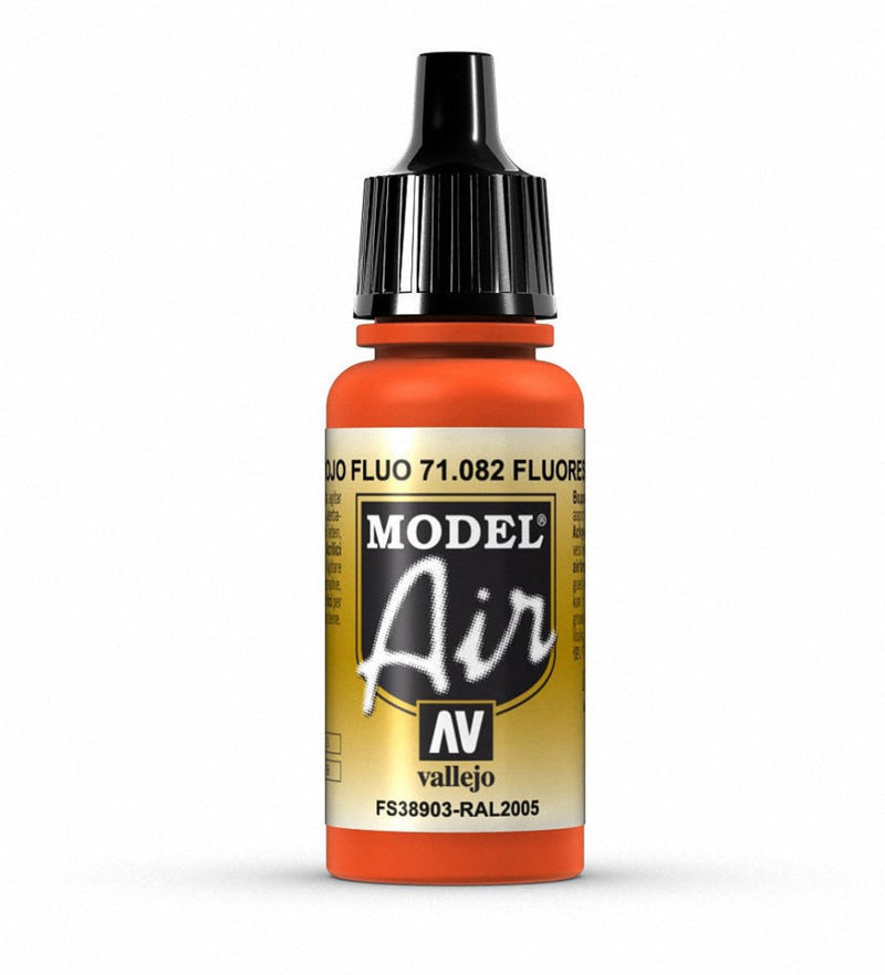 Vallejo Model Air - Fluorescent Red