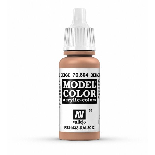 Vallejo Model Color - Beige Red