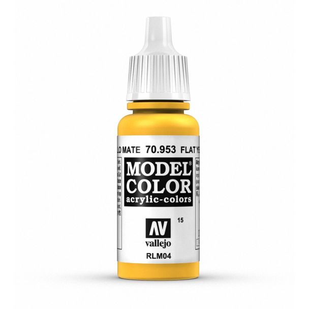Vallejo Model Color - Flat Yellow