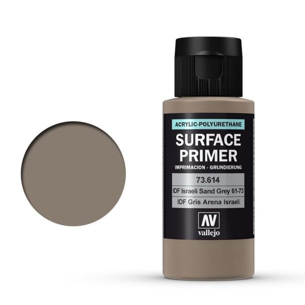 Vallejo Polyurethane - Primer IDF Israelí Sand Grey 61-73 FS30372 60ml
