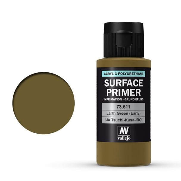 Vallejo Polyurethane - Primer IJA Tsuchi-Kusa.Iro (early) 60ml