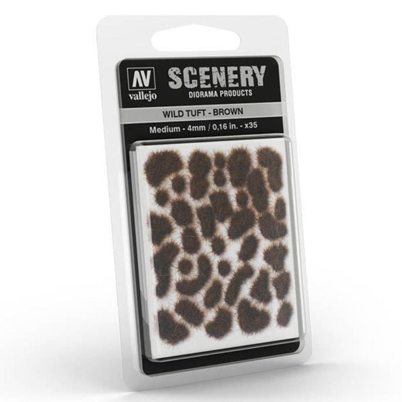 Vallejo Wild Tuft - Brown, Medium