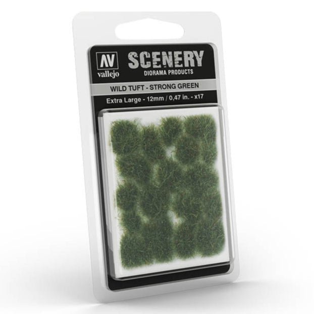 Vallejo Wild Tuft - Strong Green, XL