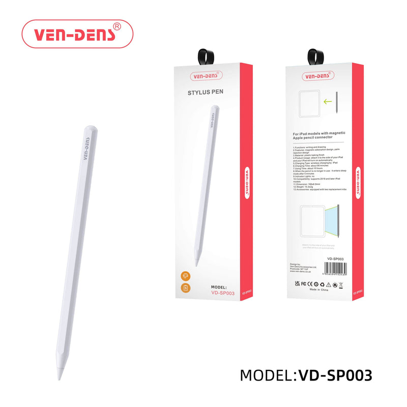 Stylus Pen for iPad – with Palm Rejection & USB-C Fast Charge (VD-SP003)