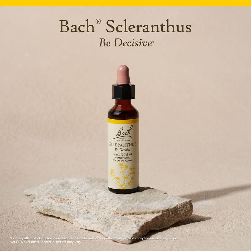 Bach Scleranthus Original Flower Remedy – Be Decisive | 20mL Dropper
