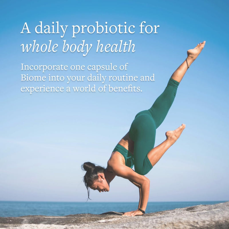 Clean Biome Probiotic for Gut Health - 45B CFU, 9-Strain Digestive Support, 30 Capsules