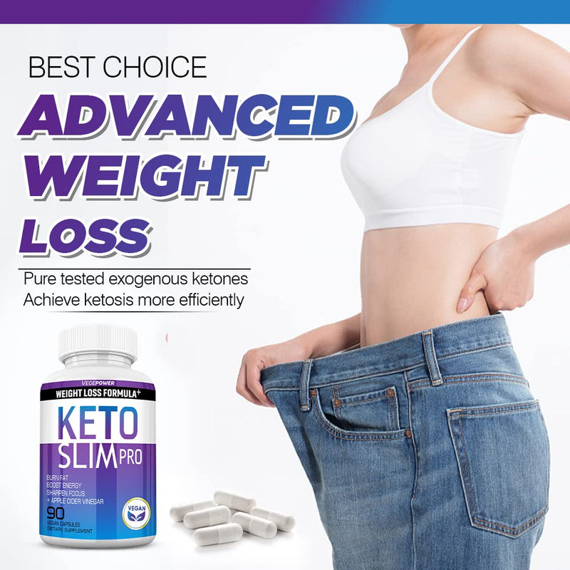 VEGEPOWER Keto Weight Loss Pills – Apple Cider Vinegar, Appetite Suppressant & Metabolism Booster