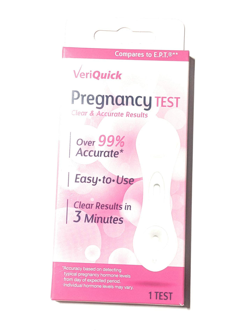 VeriQuick Pregnancy Test - Clear & Accurate Results in 3 Minutes
