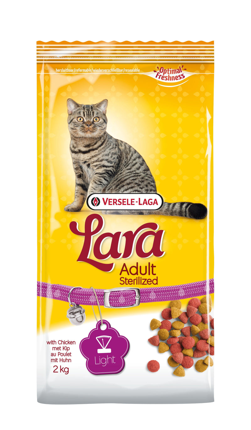Versele Laga Lara Adult Care Light and Sterilized 1.9kg 2kg - Case of 4