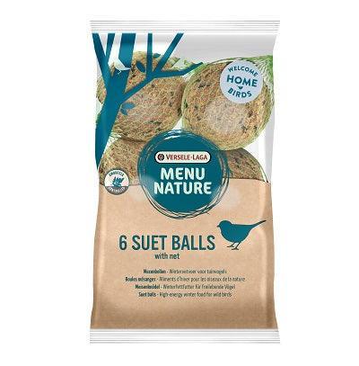 Versele Laga Menu Nature Fatballs with Nets 6 x 90g - Case of 30