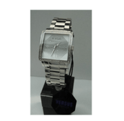 Versus Versace Ladies Fashion White face Silver tone Bracelet watch - CLEARANCE NEEDS RE-BATTERY - InStock