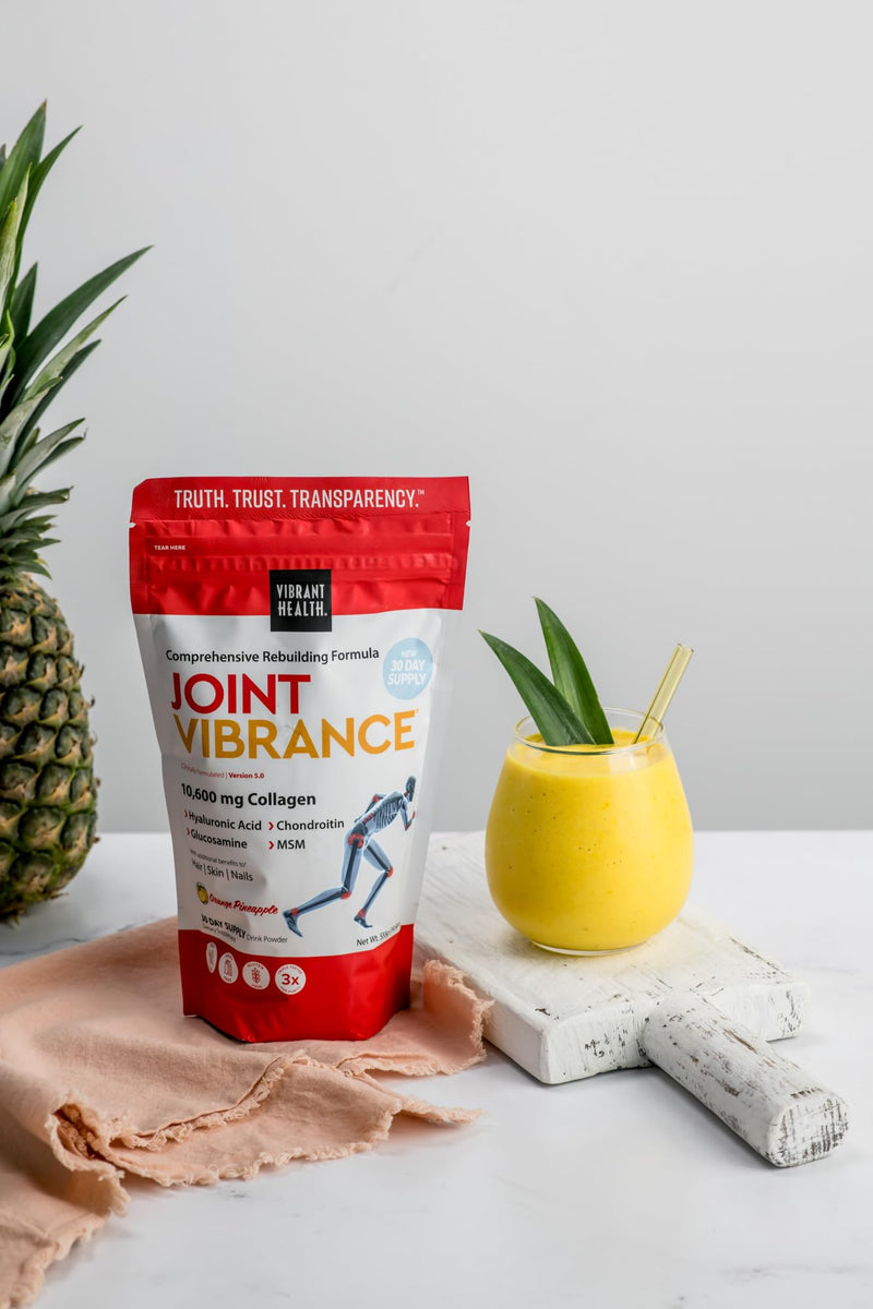 Vibrant Health Joint Vibrance – Comprehensive Joint & Cartilage Support, 30 Servings