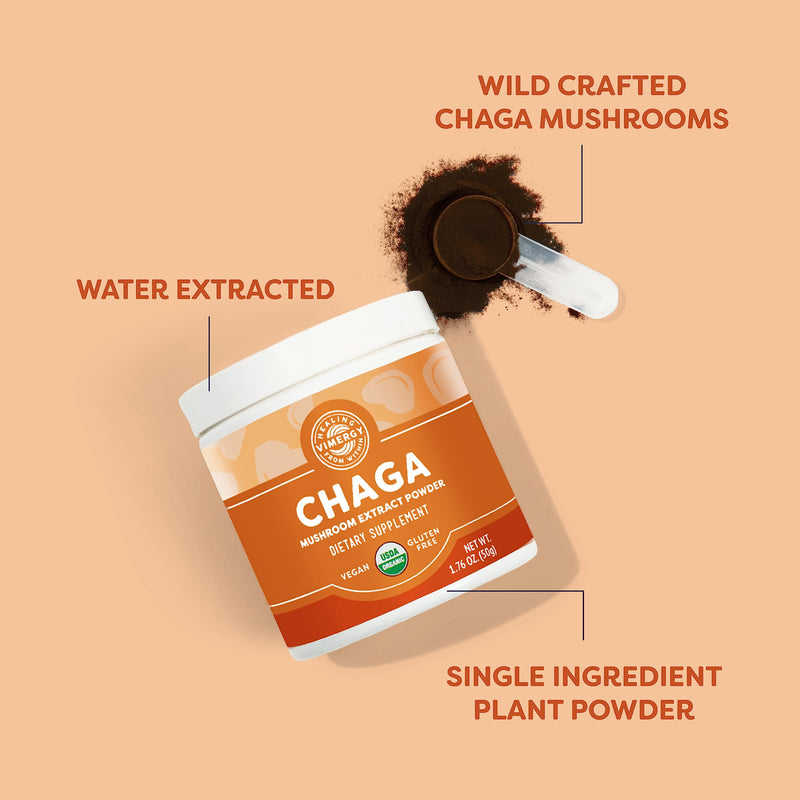 Vimergy Chaga Powder - Superfood Cellular & Cardiovascular Support