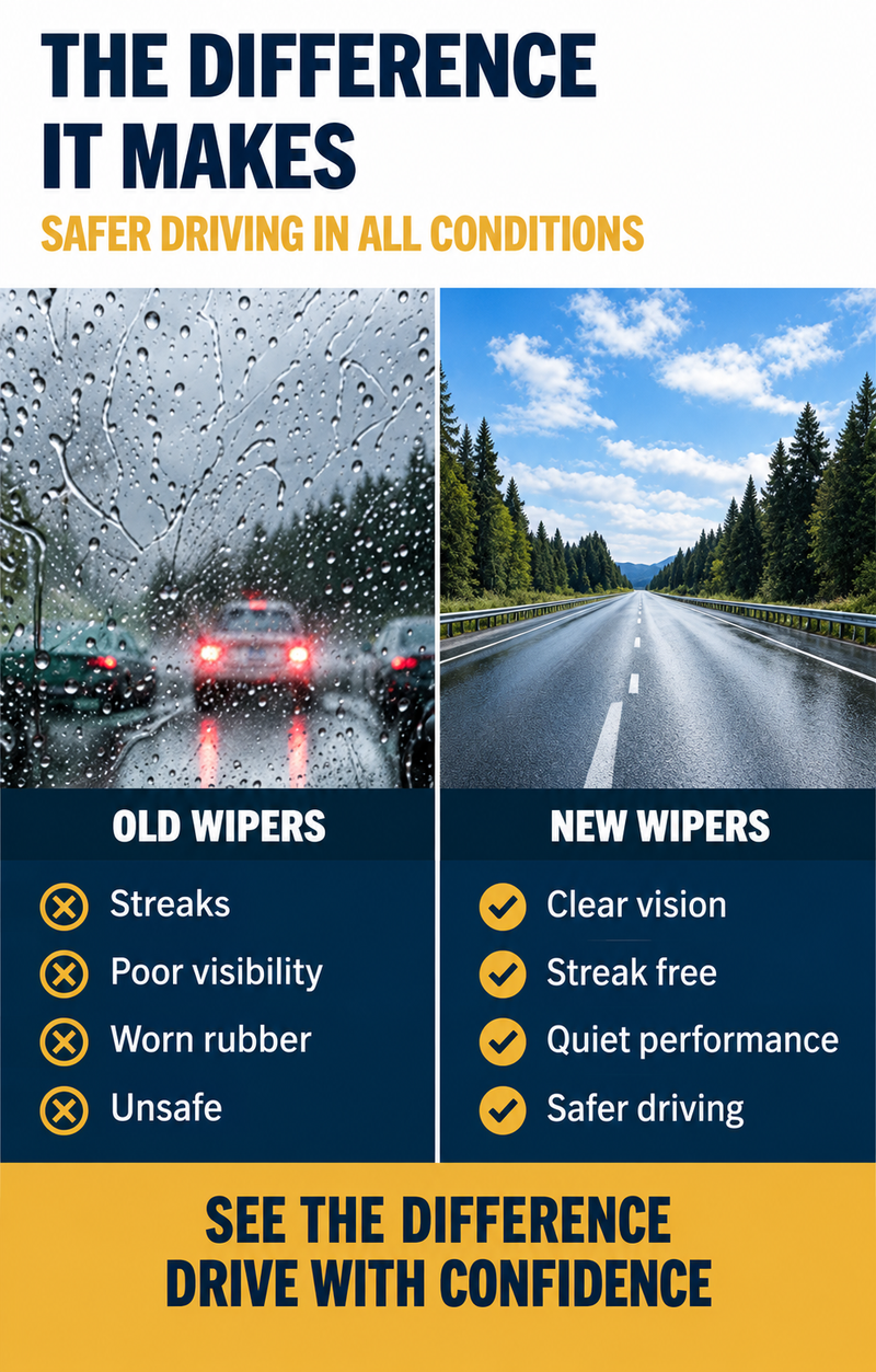 Renault Clio MK4 Hatchback Nov 2012 to Oct 2019 Front & Rear Wiper Blade Set