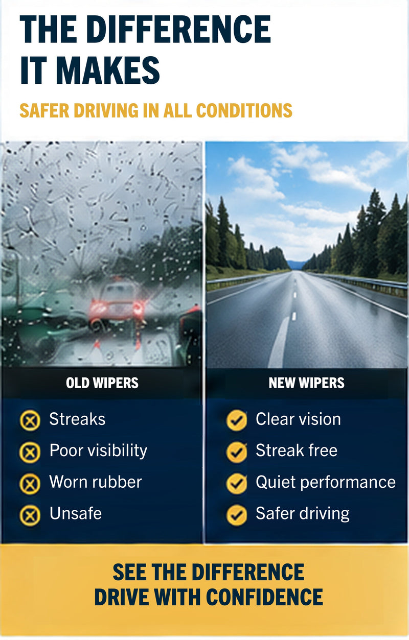 VW GOLF MK7 Hatchback Oct 2012 to Nov 2020 Wiper Blade Set