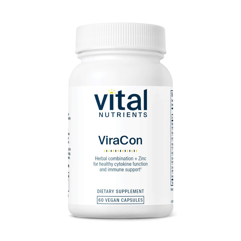 Vital Nutrients ViraCon | Vegan Immune Support with Zinc, Elderberry & Licorice Root | 60 Capsules