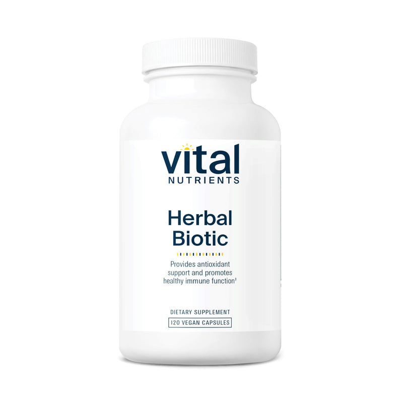 Vital Nutrients Herbal Biotic | Immune Support & Antioxidant (120 Caps) | Gluten, Dairy & Soy Free