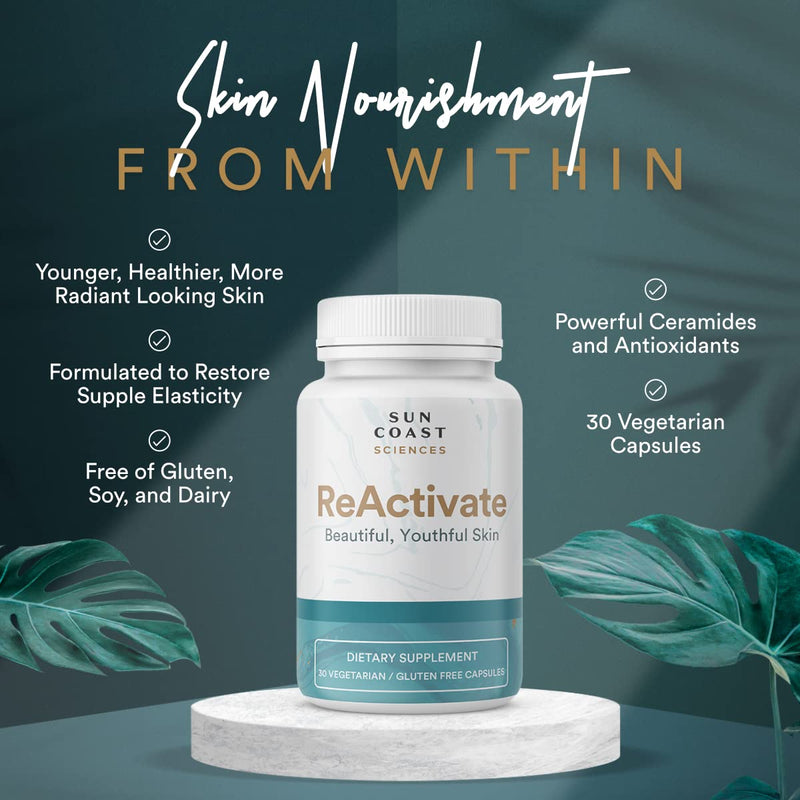 Vitalifi ReActivate Your Skin’s Beauty from Within — Dr. Rosenberg’s Skin Health Formula, 30 Count
