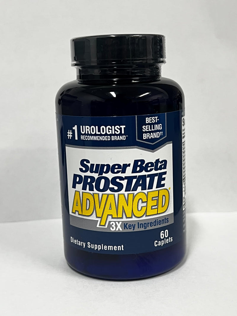 Super Beta Prostate Advanced Prostate Supplement for Men – Beta Sitosterol (Not Saw Palmetto) – 60 Caplets