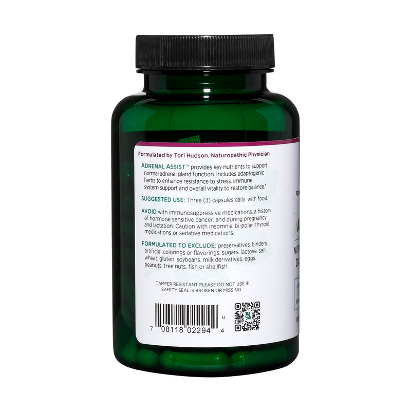 Vitanica Adrenal Assist – Adrenal Support, Vegan, 90 Capsules