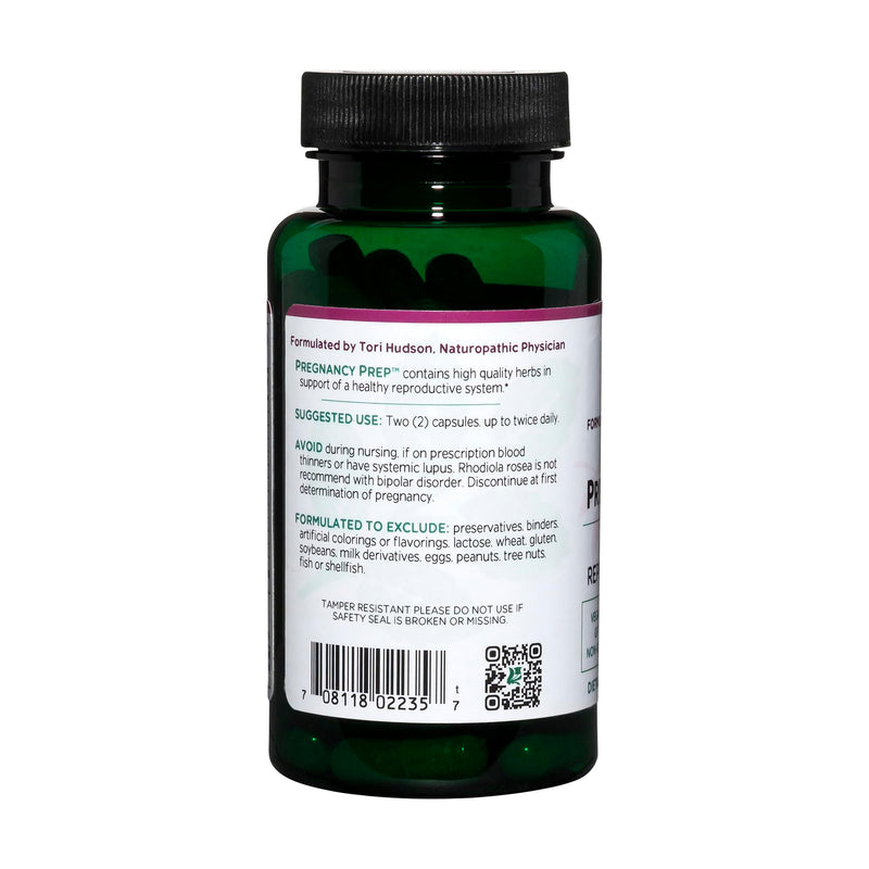 Vitanica Pregnancy Prep – Reproductive System Support, Vegan, 60 Capsules