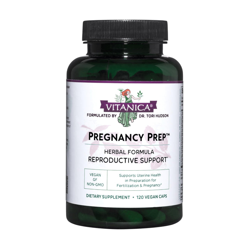 Vitanica Pregnancy Prep - Reproductive System Support, Vegan, 120 Capsules